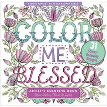 Load image into Gallery viewer, Color Me Blessed Artist's Coloring Book
