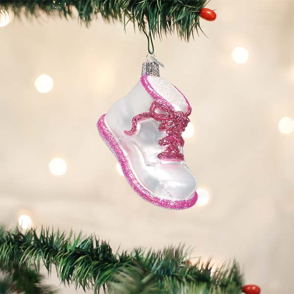 Baby Girl Shoe Ornament