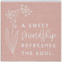 Load image into Gallery viewer, Sweet Friendship Flowers Block