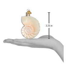 Load image into Gallery viewer, Nautilus Shell Ornament