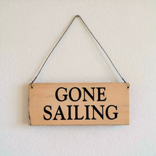 Load image into Gallery viewer, Gone Sailing Hanger