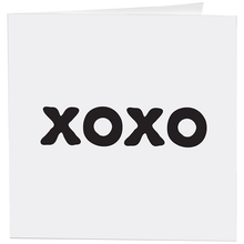 Load image into Gallery viewer, XOXO (Saying) Card