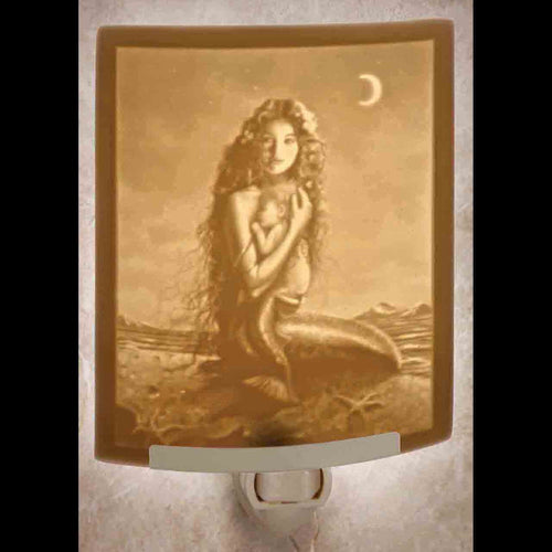 Mermaid and Child Nightlight