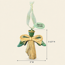 Load image into Gallery viewer, Martha’s Vineyard Driftwood and Seaglass Angel Ornament