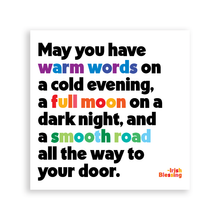 Load image into Gallery viewer, Warm Words (Irish Blessing) Magnet