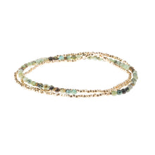Load image into Gallery viewer, African Turquoise Delicate Stone Wrap