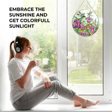 Load image into Gallery viewer, 12" Dragonflies Suncatcher