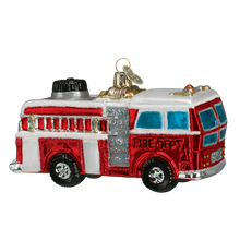 Load image into Gallery viewer, Fire Truck Ornament
