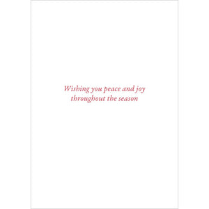 Spirit of Peace Small Boxed Holiday Cards