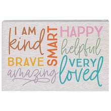 Load image into Gallery viewer, Kind Smart Happy Block