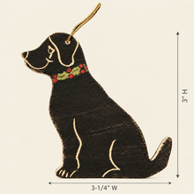 Load image into Gallery viewer, Black Lab MV Ceramic Ornament