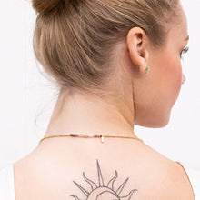 Load image into Gallery viewer, Sunrise/Silver Ombre Stone Wrap