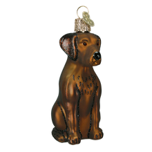 Load image into Gallery viewer, Chocolate Labrador Ornament