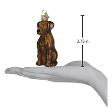 Load image into Gallery viewer, Chocolate Labrador Ornament