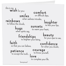 Load image into Gallery viewer, My Wish For You (Anonymous) Card