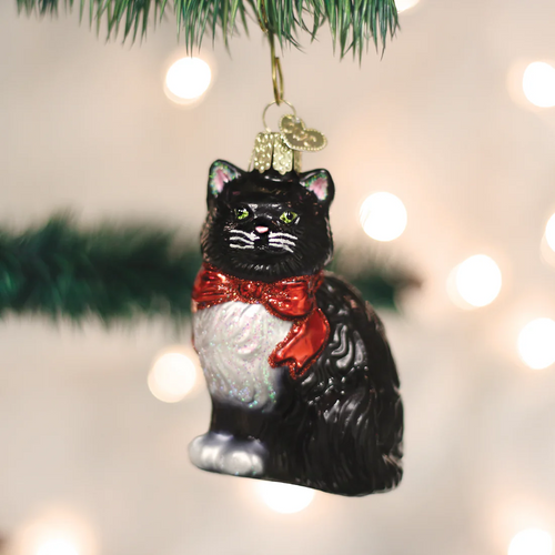 Tuxedo Cat Ornament