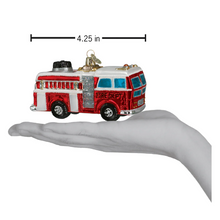 Load image into Gallery viewer, Fire Truck Ornament
