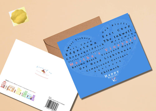 Martha's Vineyard Love Language Card