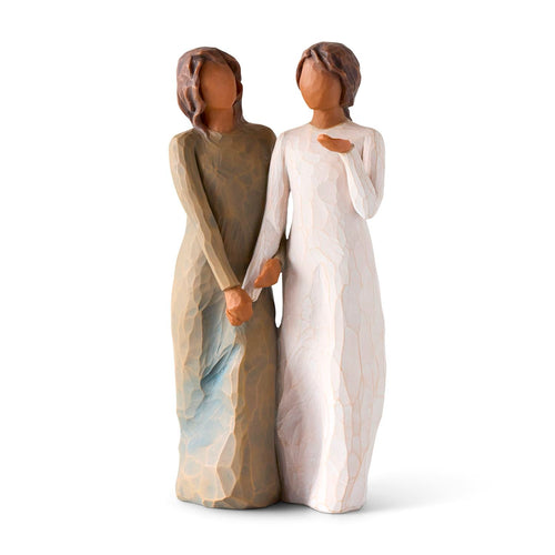 My Sister, My Friend (Darker Skin) Willow Tree