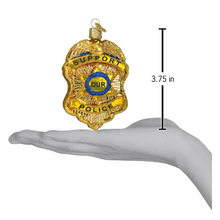 Load image into Gallery viewer, Police Badge Ornament