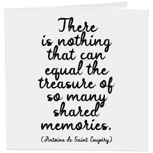 Load image into Gallery viewer, Shared Memories (Antoine de Saint-Exupéry) Card