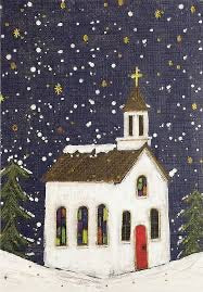 Village Church Small Boxed Holiday Cards