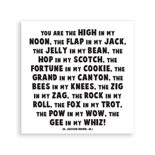 Load image into Gallery viewer, High In My Noon (H. Jackson Brown Jr.) Magnet