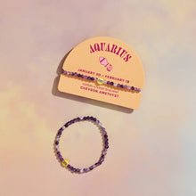 Load image into Gallery viewer, Mini Zodiac Stone Bracelets