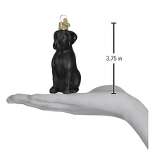 Load image into Gallery viewer, Black Labrador Ornament