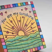 Load image into Gallery viewer, My Sunshine Block Sign