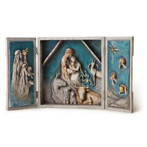 Starry Night Nativity Willow Tree