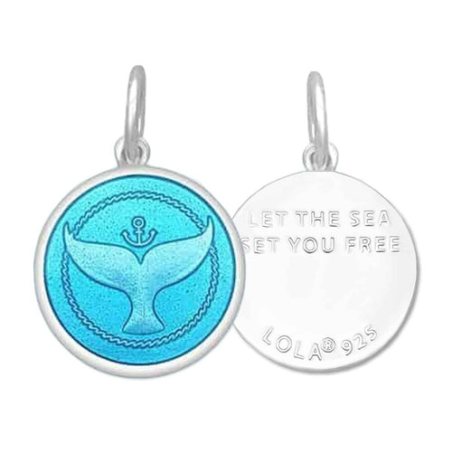 Lola  Whale Tail Pendant