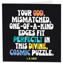 Load image into Gallery viewer, Divine Cosmic Puzzle (L. R. Knost) Card