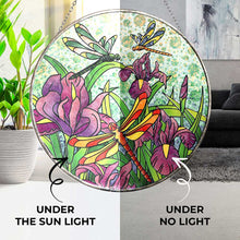 Load image into Gallery viewer, 12" Dragonflies Suncatcher