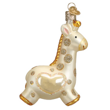 Load image into Gallery viewer, Baby&#39;s First Christmas Giraffe Ornament Ornament