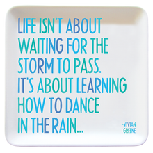 Load image into Gallery viewer, Dance In The Rain (Vivian Greene) Dish