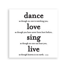 Load image into Gallery viewer, Dance Love Sing Live (Alfred Souza) Magnet