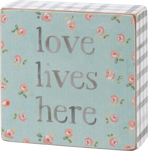 Love Live Here Block