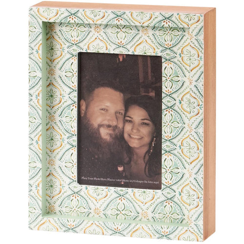 Green Mosaic Frame