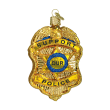 Load image into Gallery viewer, Police Badge Ornament