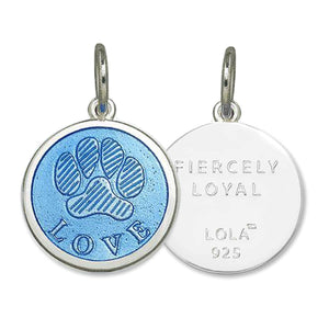 Lola  Paw Print Pendant