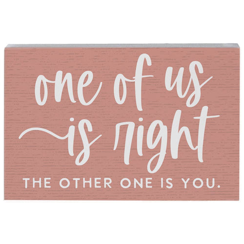 One Of Us Right Block