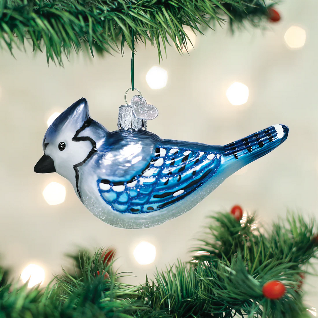 Bluejay Ornament
