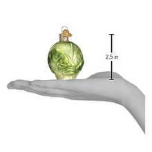 Load image into Gallery viewer, Brussel Sprout Ornament