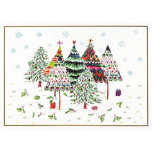 Load image into Gallery viewer, Merry Evergreens Deluxe Boxed Holiday Cards