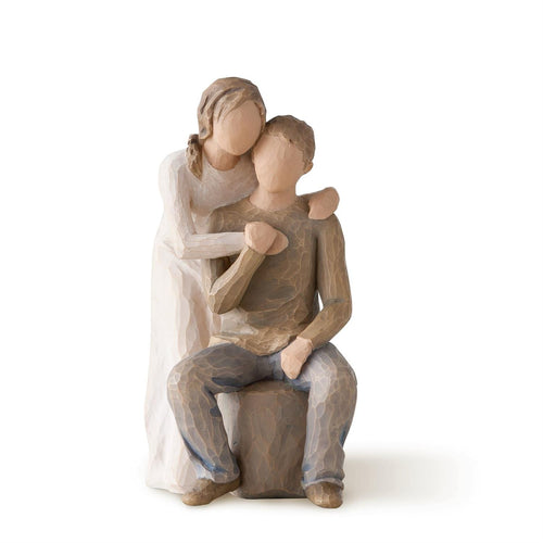 You and Me (Lighter Skin) Willow Tree