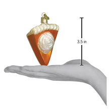 Load image into Gallery viewer, Piece Of Pumpkin Pie Ornament Ornament