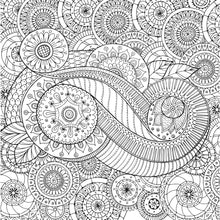 Load image into Gallery viewer, Peaceful Paisleys Artist's Coloring Book