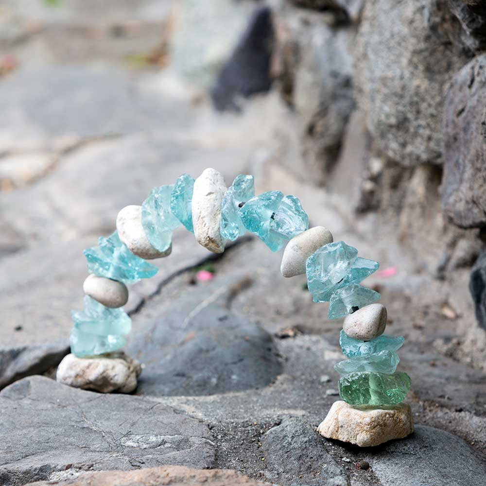 Stone and Glass Arch