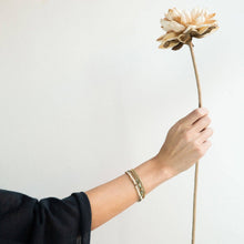 Load image into Gallery viewer, Amazonite/Gold Delicate Stone Wrap